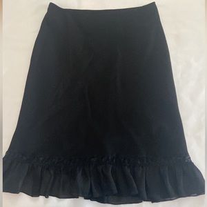 Black skirt